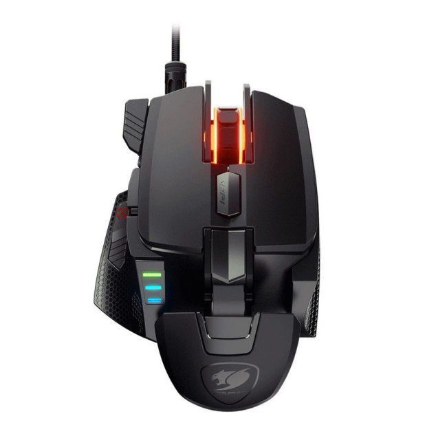Миша ігрова, трансформер, 16000 dpi, RGB підсвічування, алюмінієвий каркас