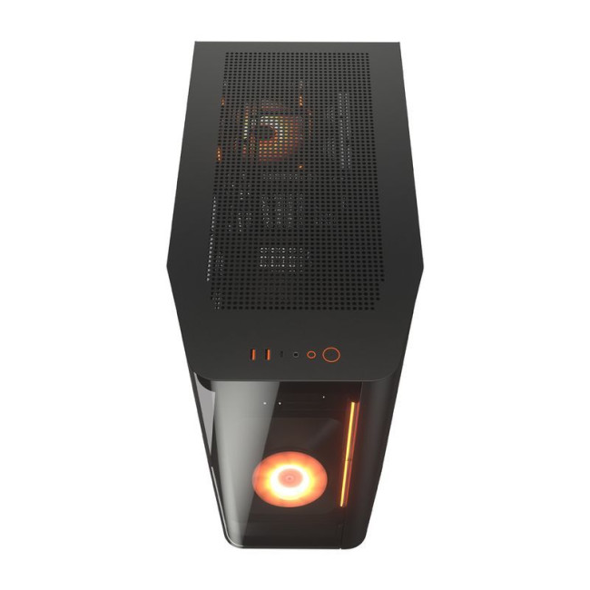 Ігровий корпус, 3*120mm, 1*140mm, ARGB Fan Pre-installed, Type-C x1, USB3.0 x2, Audio x1