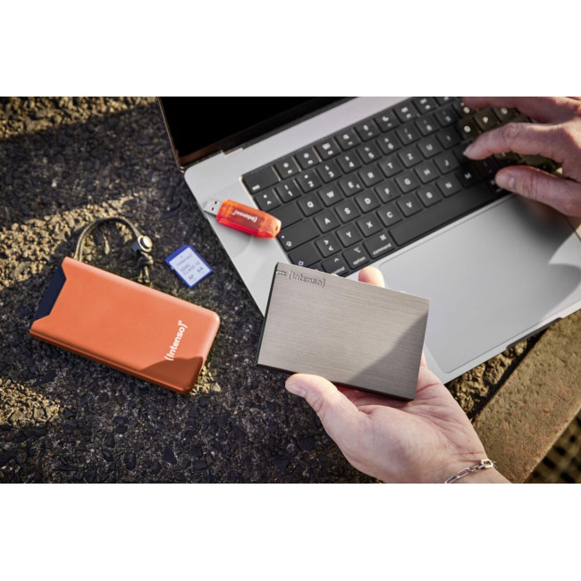 Портативний зарядний пристрій USB 10000MAH QC3.0 ORANGE F10000 7332038 INTENSO