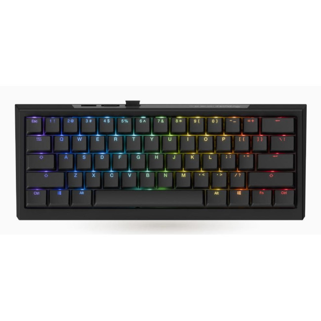 Клавіатура бездротова Ducky One X Mini(60%)  магнітні перемикачі, чорний