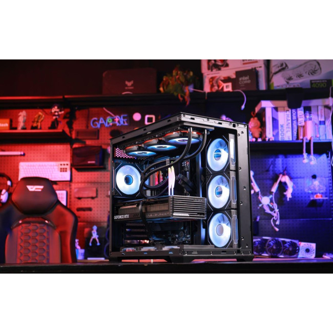 CASE FULL TOWER EATX W/O PSU/C280 BLACK DARK FLASH