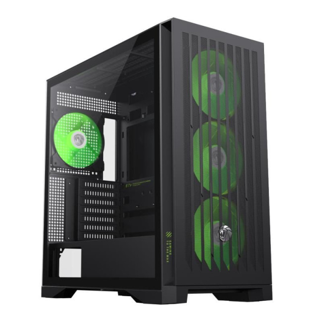 Корпус для комп'ютера ATX W/O PSU LEADER 2 BK GAMEMAX