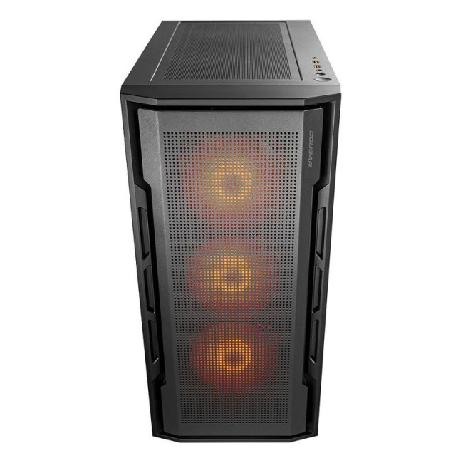 Ігровий корпус, 4*120mm ARGB вентилятори передвстановлені, ATX/mATX/mini-ITX, скляне вікно