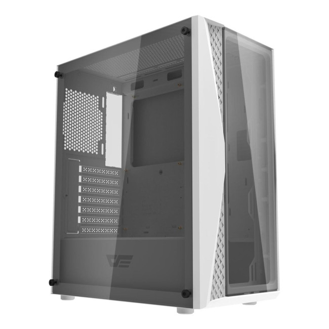 CASE MIDITOWER ATX W/O PSU/DK352 PLUS WHITE DARK FLASH