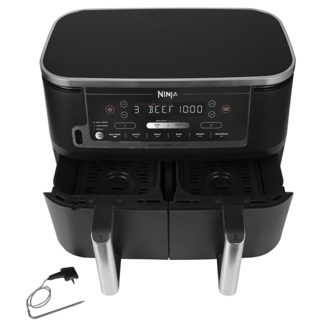 Двозонна мультипіч Ninja Foodi MAX з системою Smart Cook AF451EU