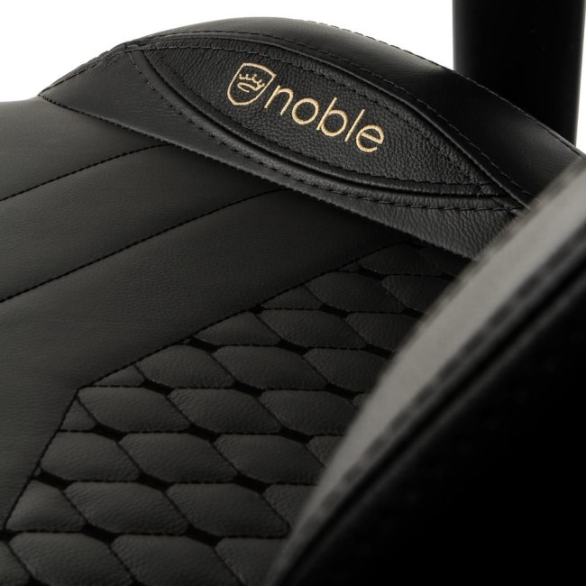 Ігрове крісло Noblechairs EPIC натуральна шкіра, чорний