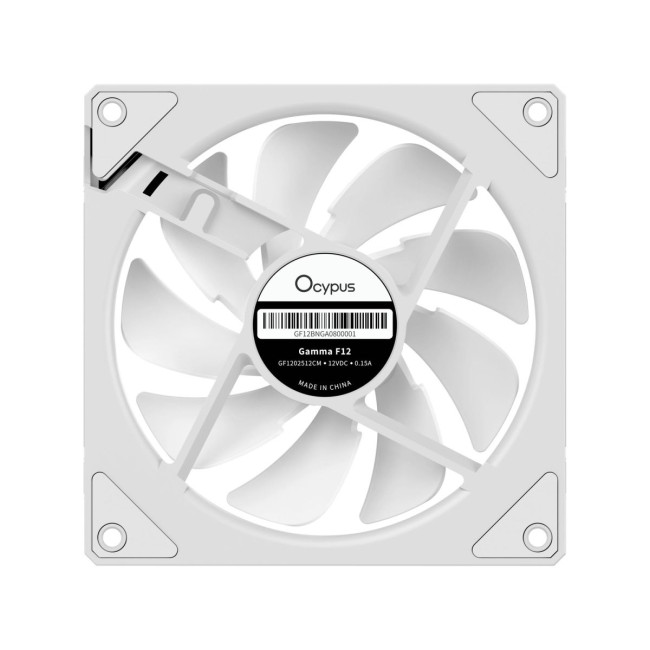 Корпусний вентилятор 120MM GAMMA F12 WH ARGB (GAMMA-F12-WH1AM00X-GL) OCYPUS