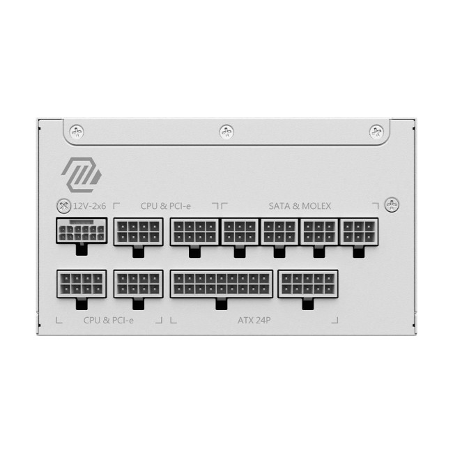 Блок живлення ATX 1000W MAG A1000GL PCIE5 WHITE MSI