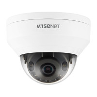 Мережева камера купольна 5MP @ 30fps, 2.8mm fixed focal lens (104°) QNV-8010R HANWHA VISION