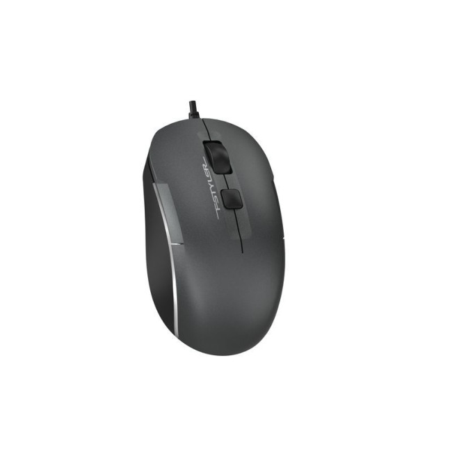 Миша дротова Fstyler, біле підсвічування, USB, 1600 dpi, сірий