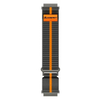 Змінний ремінець KOSPET WOVEN NULON DARK GREY 22MM