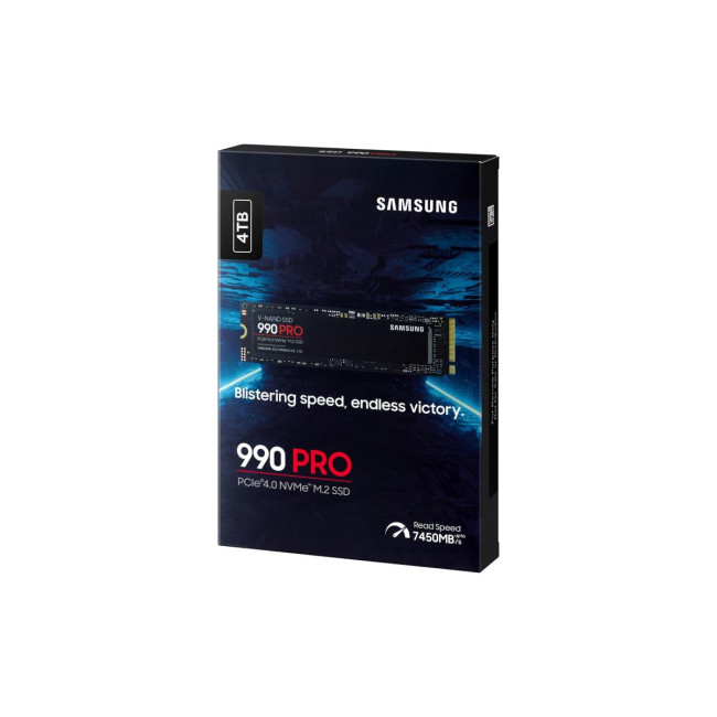 Твердотільний запам’ятовувальний пристрій накопичувач (SSD) G4 M.2 NVME 4TB 990 PRO MZ-V9P4T0BW SAMSUNG