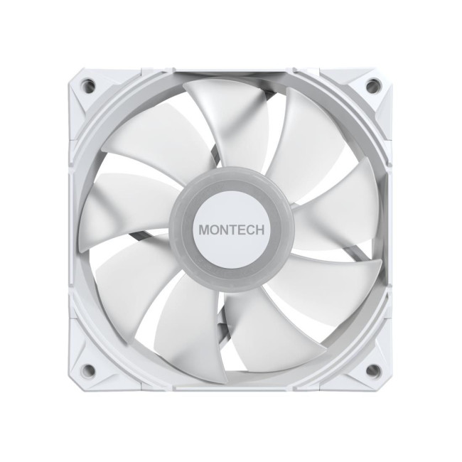 Набір із трьох вентиляторів для корпусу 120MM E28 ARGB 3 PACK (W) MONTECH