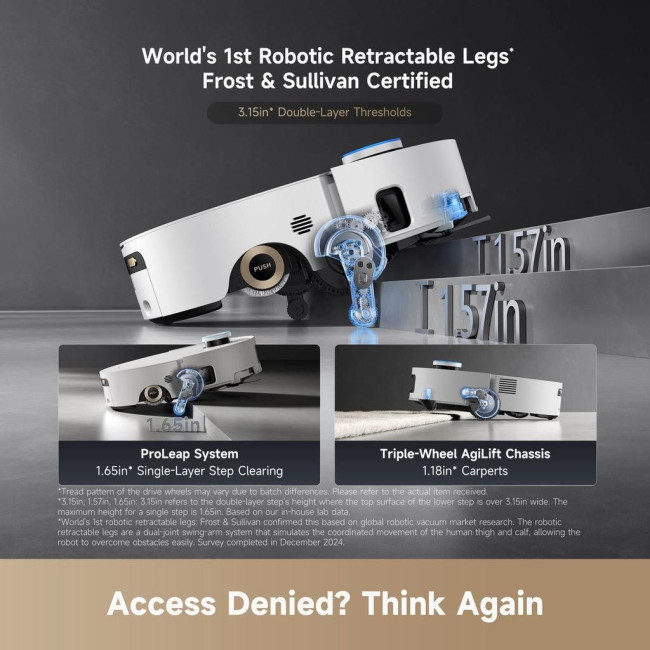 Робот-пилосос AQUA10 ULTRA ROLL RLH71DE-1-WH DREAME
