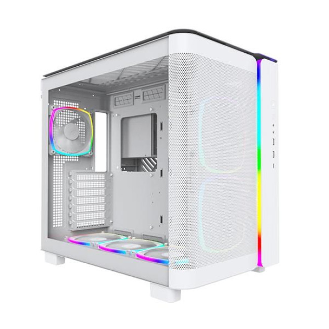 Корпус ATX W/O PSU KING 95 PRO (W) MONTECH