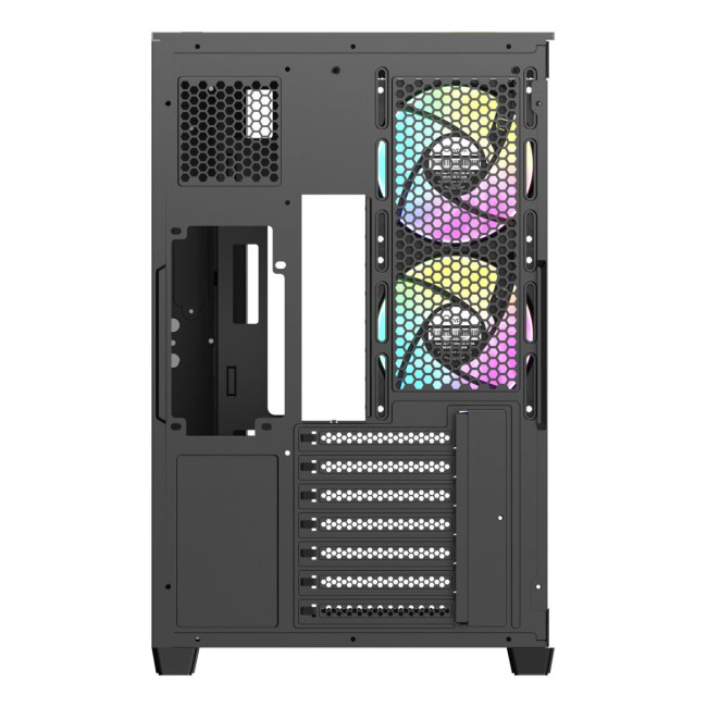 Корпус для комп'ютера ATX W/O PSU DELTA C74 ARGB чорний (DELTA-C74-BKD200XX-GL) OCYPUS