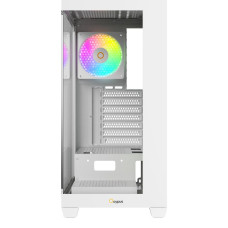 Корпус для комп'ютера ATX W/O PSU GAMMA C72 WH ARGB (GAMMA-C72-WHD400XX-GL) OCYPUS