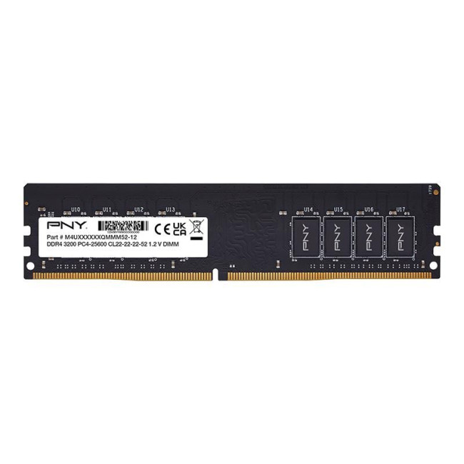 Модуль пам'яті 16GB PC25600 DDR4 MD16GSD43200-SI BULK PNY