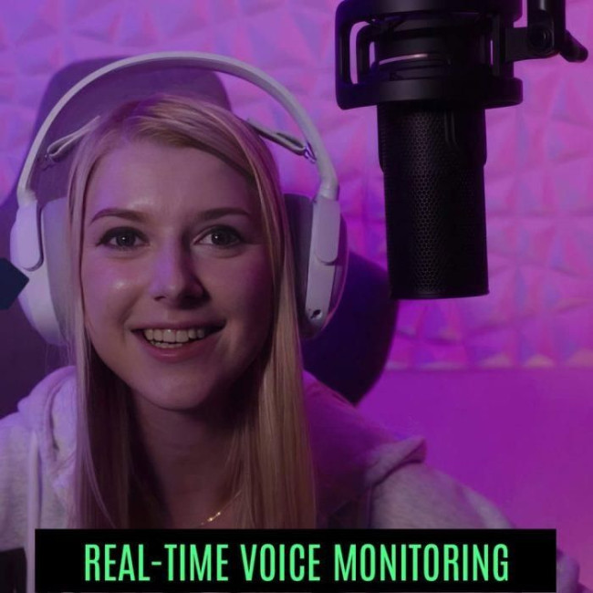 Мікрофон Streamplify MIC PRO-192-RGB-ST, чорний