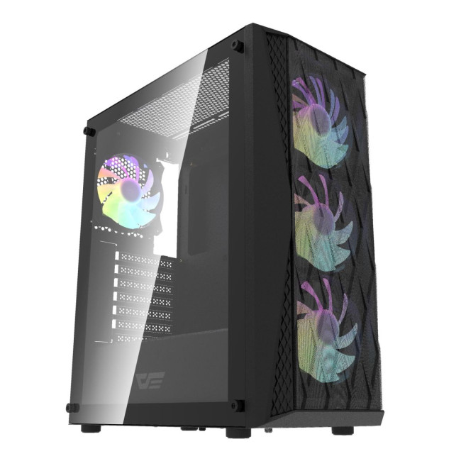 Корпус для комп'ютера DARK FLASH ATX без блока живлення DK352 чорний