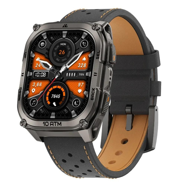 Змінний ремінець KOSPET PREMIUM ARCHLAN BLACK 22MM