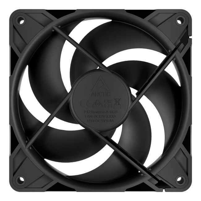 Корпусний вентилятор 120MM P12 PRO REVERSE BLACK ACFAN00331A ARCTIC