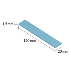 Термопрокладка для процесора 4PK 120X20X1.5 ACTPD00057A ARCTIC