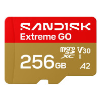 Карта пам'яті SANDISK Extreme GO SDXC 256GB UHS-I V30 A2