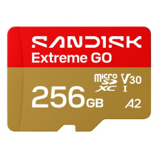 Карта пам'яті SANDISK Extreme GO SDXC 256GB UHS-I V30 A2