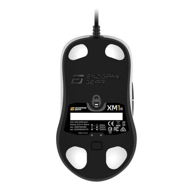 Миша ігрова дротова Endgame Gear XM1r, білий