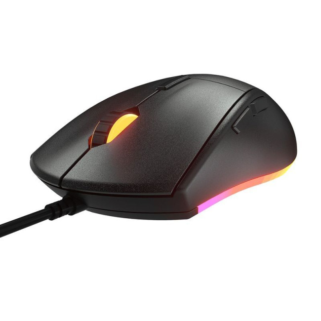 Миша ігрова, 6400 dpi, 3-зонне RGB підсвічування