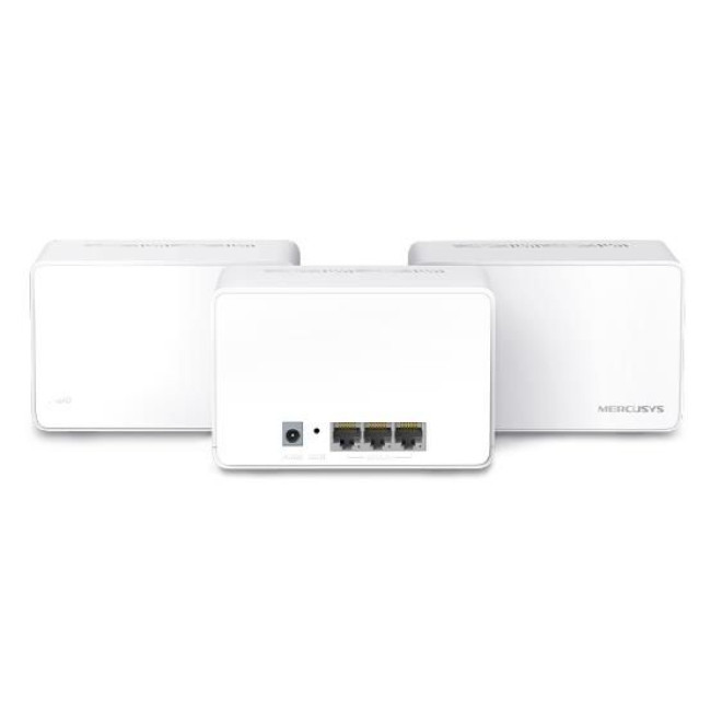 Домашня Mesh Wi-Fi система (3 шт у комплекті), Halo H80X(3-pack) MERCUSYS