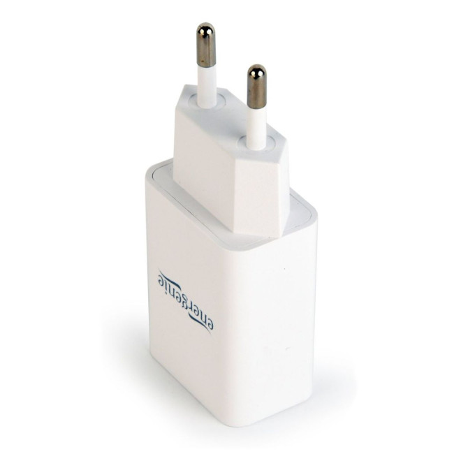 Зарядний пристрій USB 2.1 A, білий