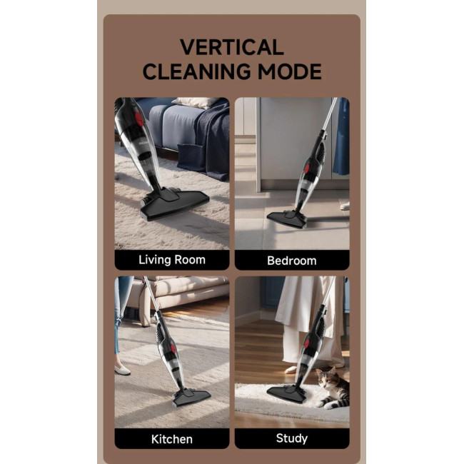 Вертикальний пилосос ENCHEN Vacuum Cleaner V1 Black
