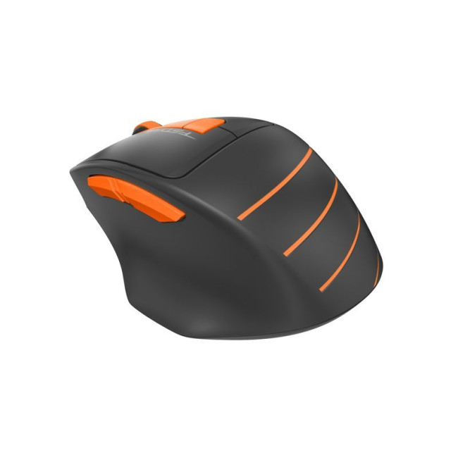 Миша бездротова безшумна Fstyler, USB, 2000 dpi, помаранчевий