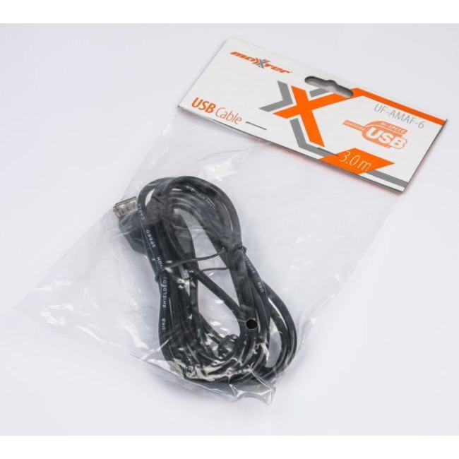 Кабель-подовжувач USB 2.0 AM/AF, 3 м