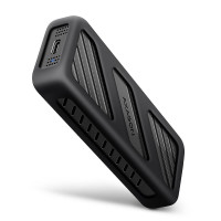Зовнішній карман для SSD-накопичувачів AXAGON EEM2-20G USB-C 20Gbps - M.2 NVMe SSD ARMORED box