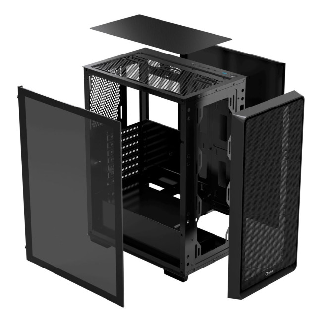 Корпус для комп'ютера ATX W/O PSU GAMMA C60 BK (GAMMA-C60-BKG000XX-GL) OCYPUS