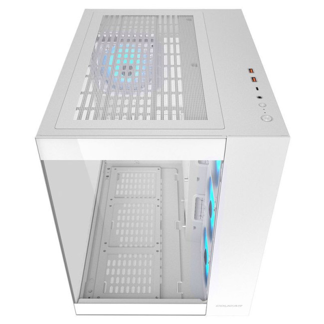 Ігровий корпус, 4*120 mm ARGB передвстановлені, Type-C x 1, USB3.0 x2, Audio x 1