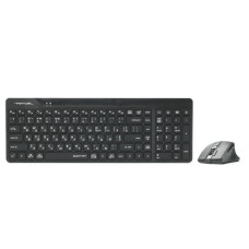 Комплект бездротовий Fstyler клавіатура+миша, чорний, USB
