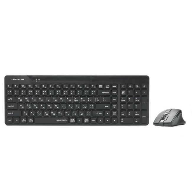 Комплект бездротовий Fstyler клавіатура+миша, чорний, USB