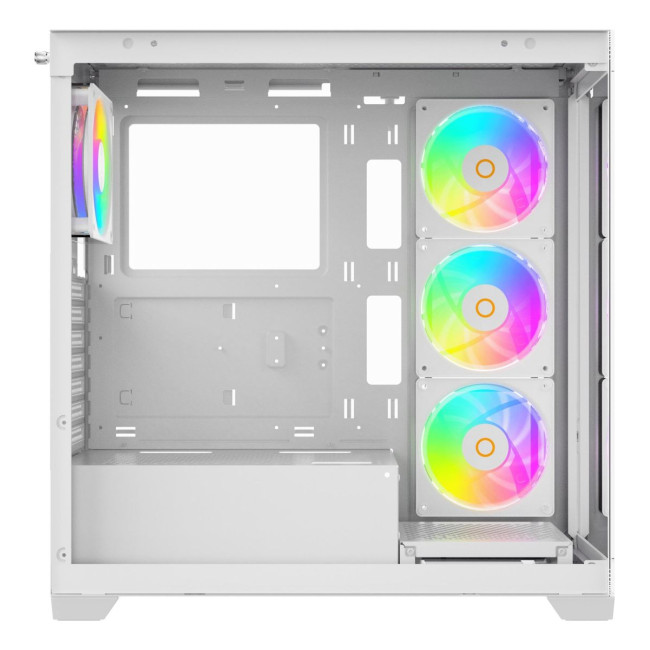 Корпус для комп'ютера ATX W/O PSU GAMMA C72 WH ARGB (GAMMA-C72-WHD400XX-GL) OCYPUS
