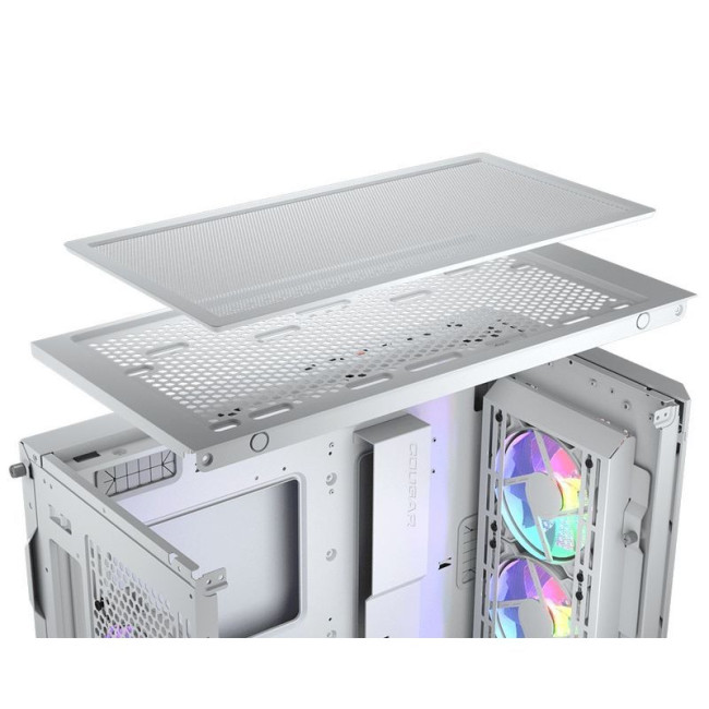 Ігровий корпус, 3*120mm ARGB, 1*120mm ARGB вентилятори передвстановлені, ATX/mATX/mini-ITX, скляне вікно