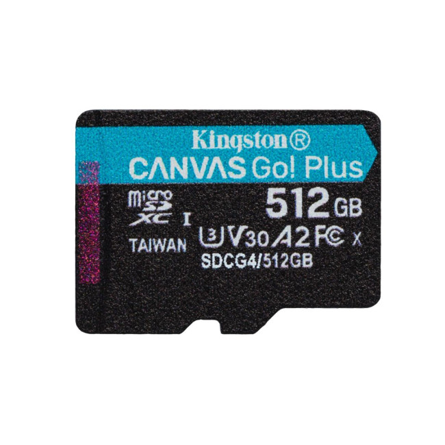 Карта пам’яті MICRO SDXC 512GB UHS-I W/ADAPTER SDCG4/512GB KINGSTON
