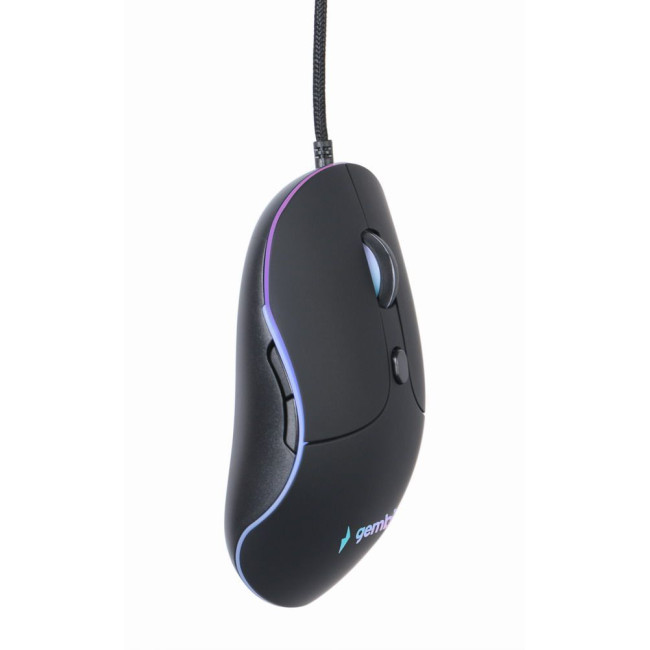 Оптична миша, USB інтерфейс, 2400 dpi, чорний