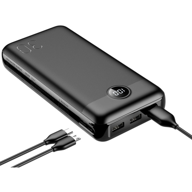Портативний зарядний пристрій Yenkee YPB 3018 - 30000 mAh PD20W Black