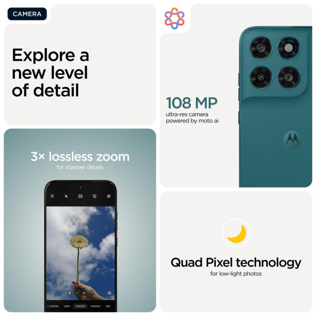 Мобільний телефон MOTO G77 8/256GB GREEN PBAW0027RS MOTOROLA