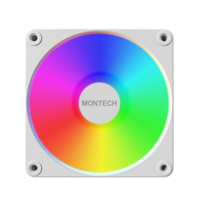Корпусний вентилятор 120MM GF120 V2 ARGB PWM (W) MONTECH