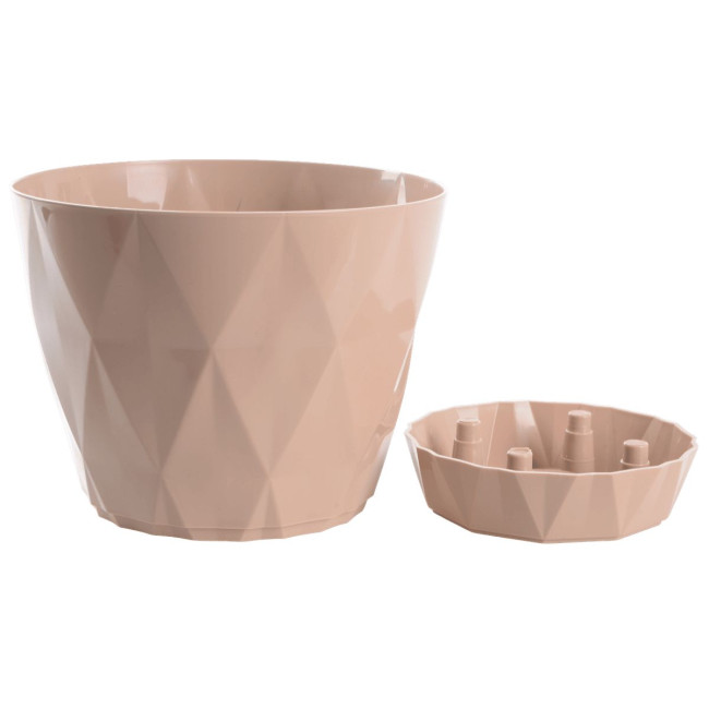 Горщик для квітів Violet House 0198 PRIZMA BEIGE 1.5 л