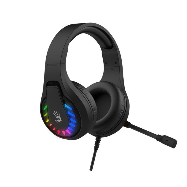 Ігрові навушники з мікрофоном, Neon LED, USB